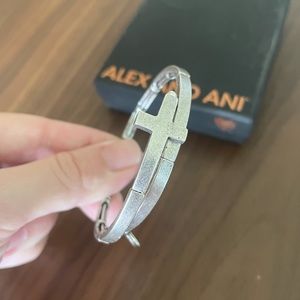 Alex and Ani cross bracelet